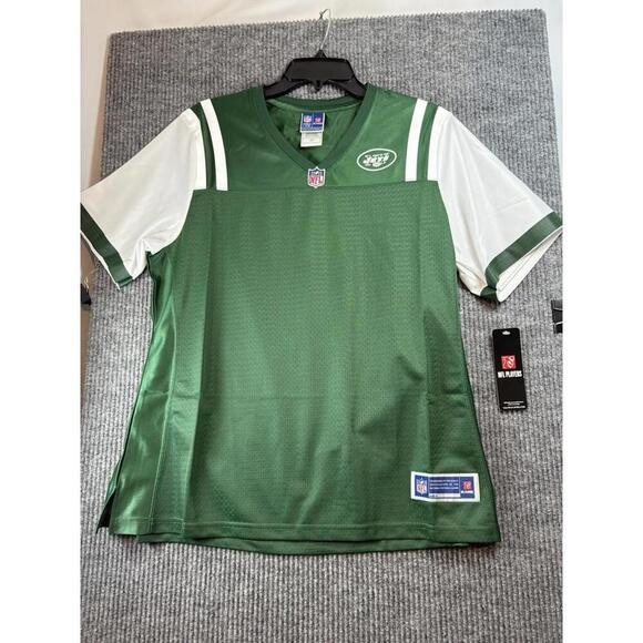 New York Jets Nike NFL Pro Line Women’s Green Jersey Blank New Size Large NWT - Picture 1 of 13